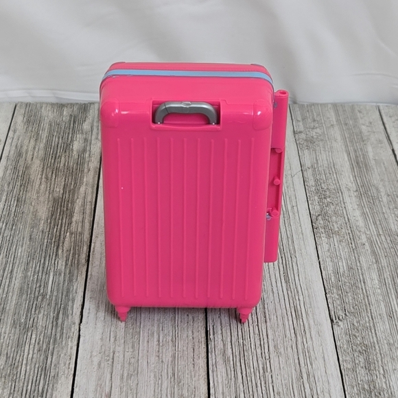 Barbie Pink Toy Replacement Passport Suitcase No Acessories Mattel - Picture 2 of 7